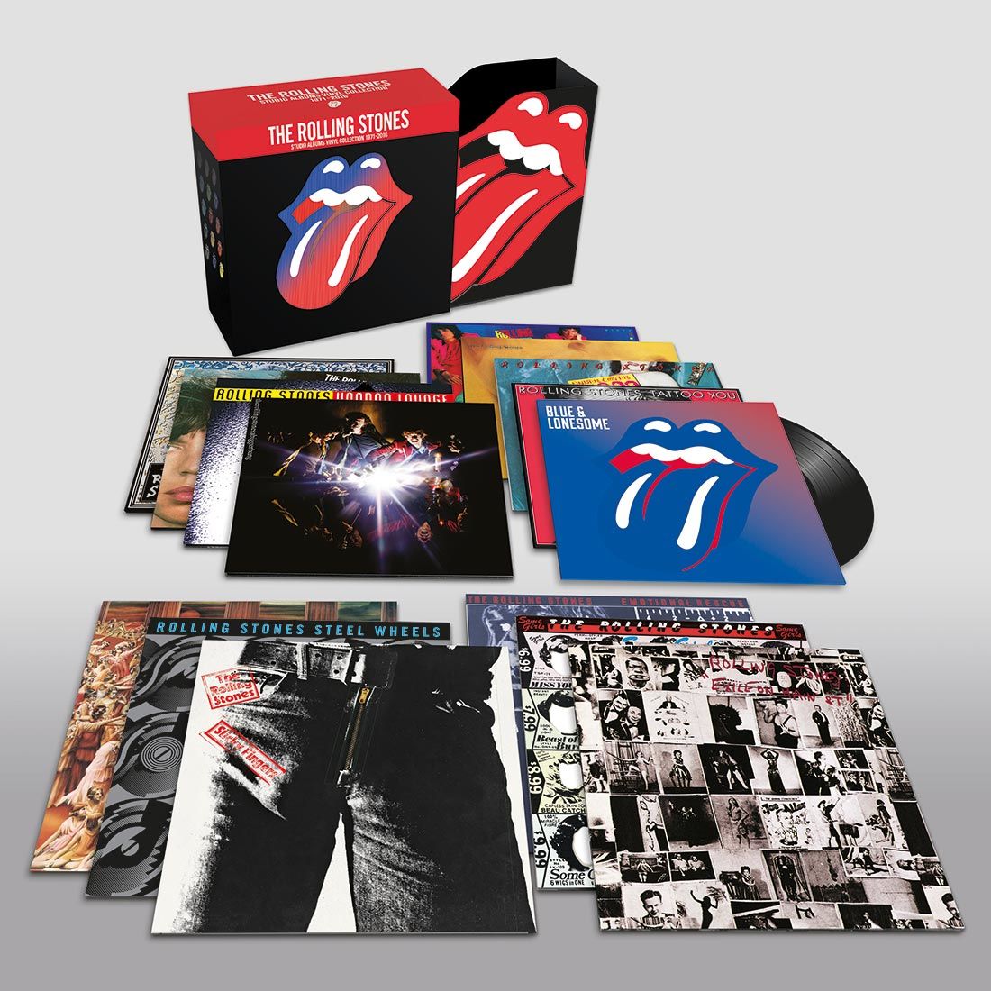 Rolling Stones anunciam lançamento de box com 15 discos de vinil