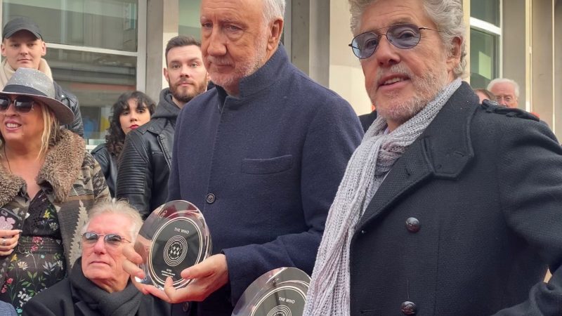 The Who é primeiro homenageado da Calçada da Fama da Música em Londres