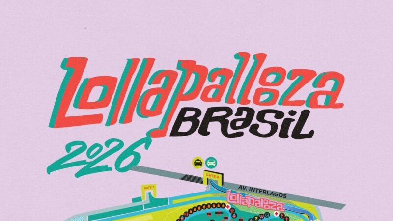 Lollapalooza Brasil 2026 divulga mapa oficial do festival
