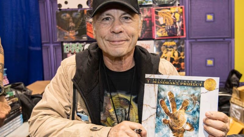 Bruce Dickinson (Iron Maiden) e Mike McCready (Pearl Jam) estarão na San Diego Comic-Con