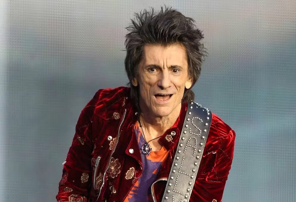 Ronnie Wood, guitarrista dos Rolling Stones, vem ao Brasil em novembro