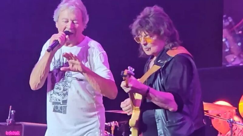 Ritchie Blackmore toca com Deep Purple após 33 anos