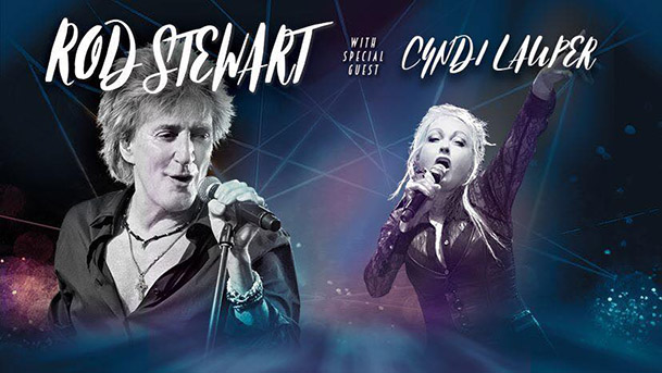 Rod Stewart e Cyndi Lauper anunciam turnê conjunta pelos Estados Unidos