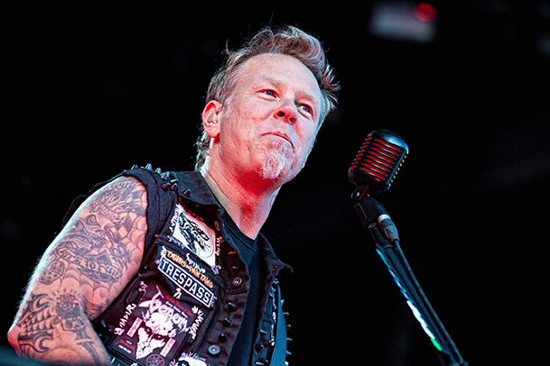 Metallica encurta show devido a saúde de James Hetfield