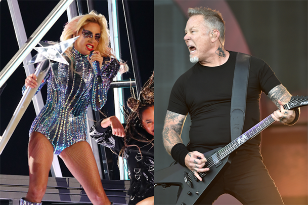 Lady Gaga e Metallica vão se apresentar juntos no Grammy neste domingo