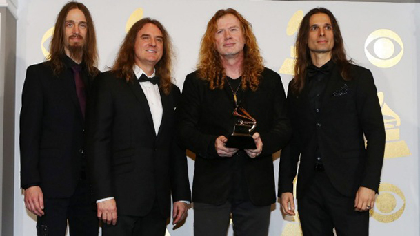 Grammy 2017: Megadeth recebe prêmio ao som de ‘Master Of Puppets’, do Metallica