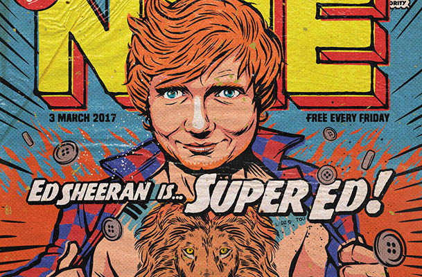 Artista brasileiro ilustra capa da revista britânica NME