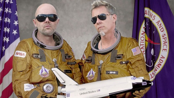 Metallica quer ser a primeira banda a tocar no espaço