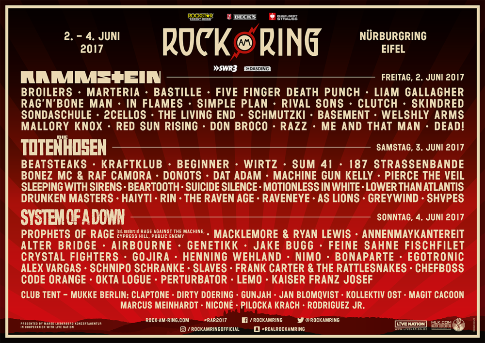 Rock Am Ring: festival é evacuado devido ameaça terrorista