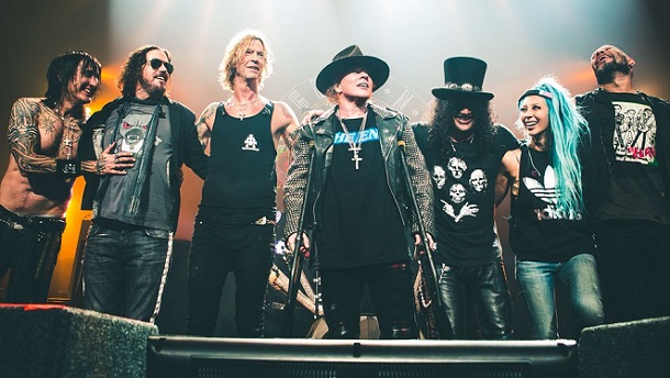 Guns N’ Roses: Novo álbum deve ser finalizado em breve, diz guitarrista