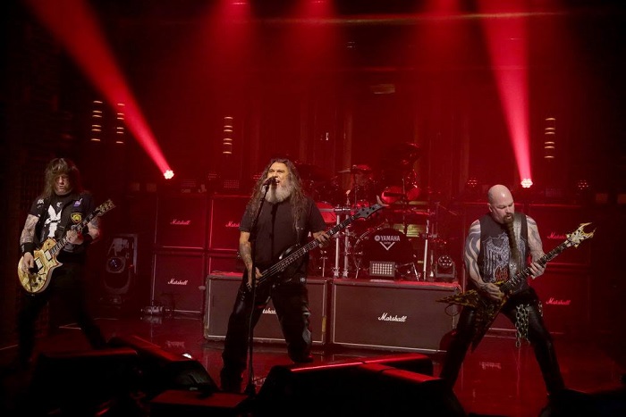 Slayer se apresenta no programa de Jimmy Fallon; assista