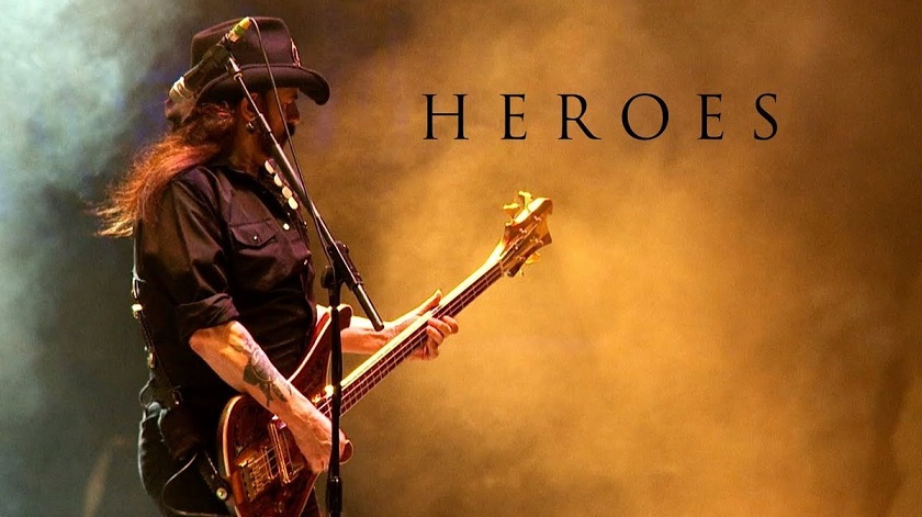 Confira versão do Motörhead para ‘Heroes’, de David Bowie