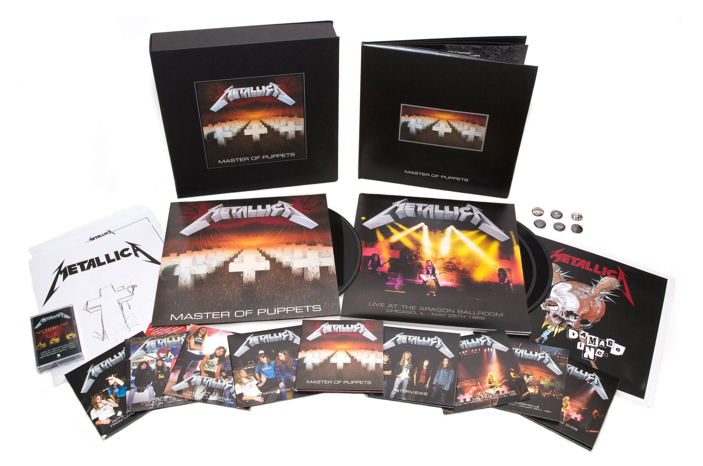 Metallica anuncia caixa comemorativa de 30 anos do álbum ‘Master of Puppets’; veja vídeo