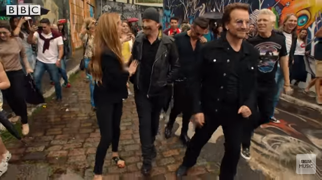 BBC divulga vídeos da passagem do U2 por São Paulo