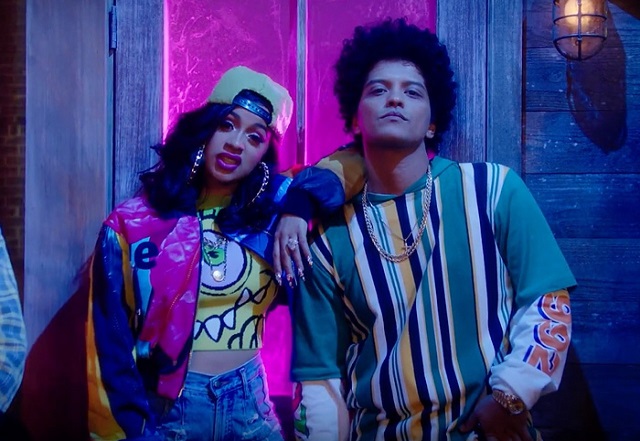 Bruno Mars lança remix de ‘Finesse’ em parceria com Cardi B