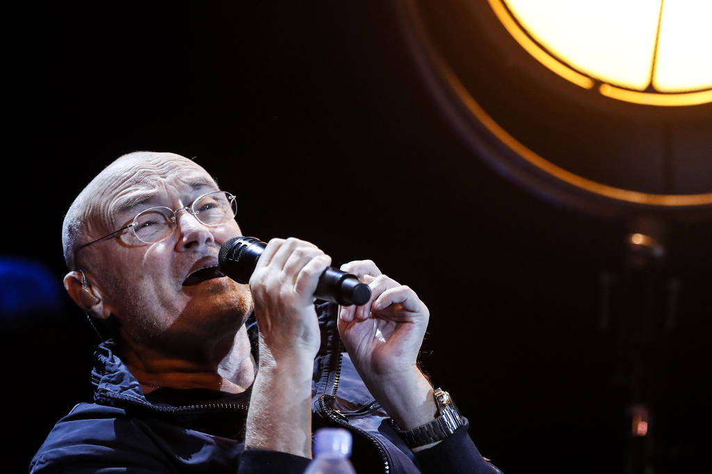 Phil Collins emociona 40 mil fãs no Allianz Parque
