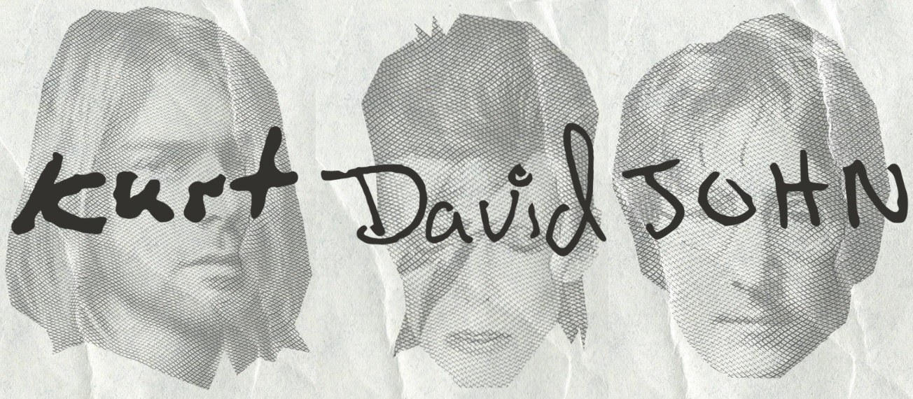 Caligrafias de Kurt Cobain, David Bowie e John Lennon são disponibilizadas para download
