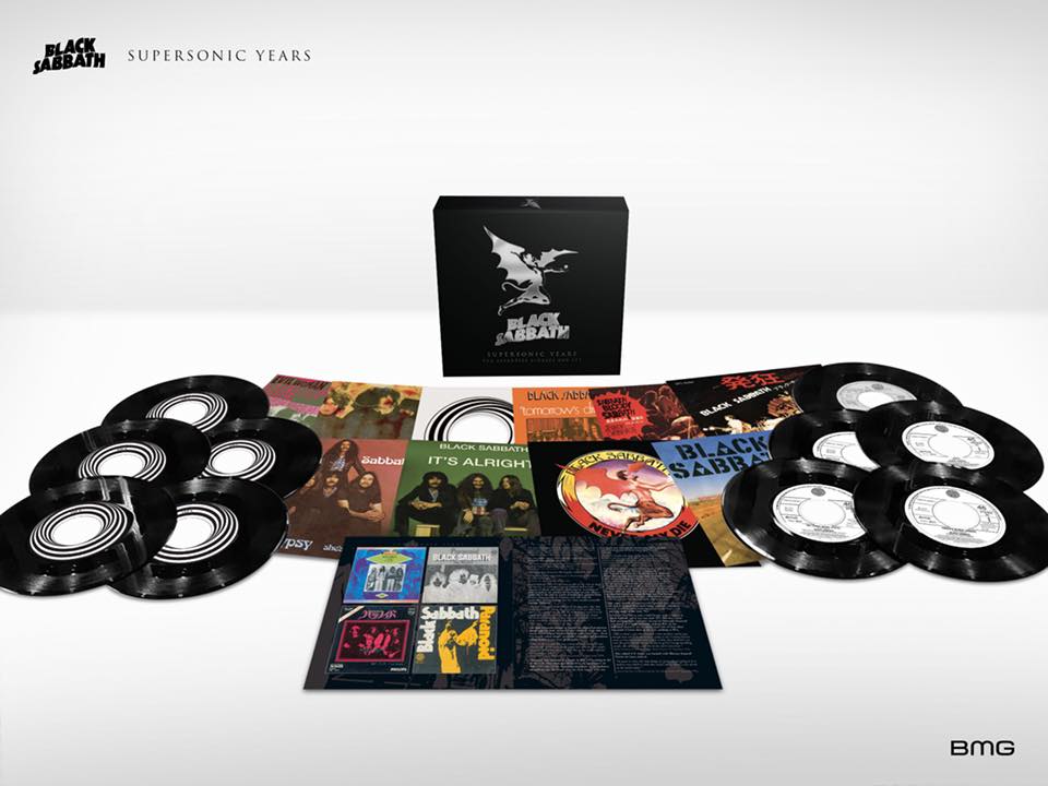 Black Sabbath lançará box em vinil ‘Supersonic Years – The Seventies Singles Box Set’