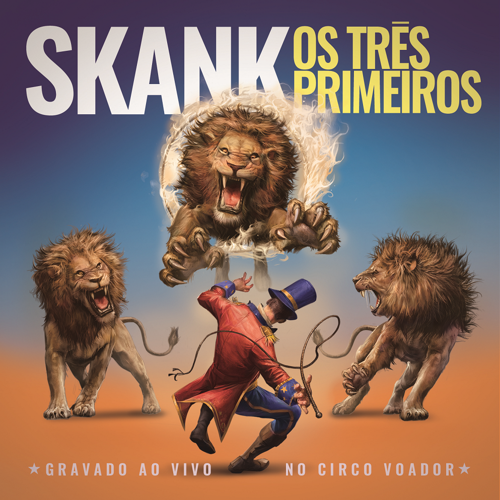 Skank revela capa do novo álbum ‘Os Três Primeiros’