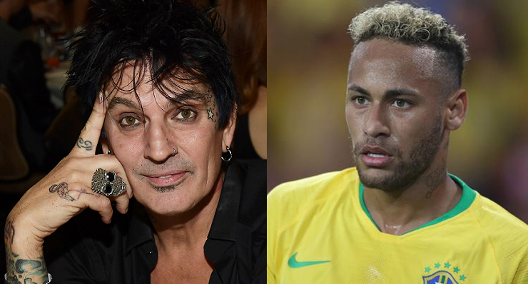 Tommy Lee, do Mötley Crüe, ironiza atitude de Neymar em jogo entre Brasil e México
