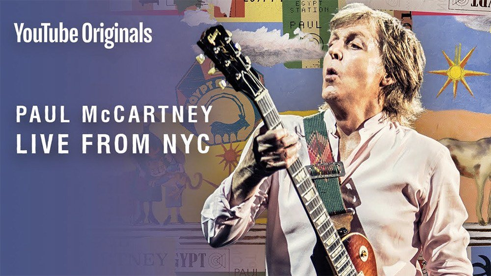 Paul McCartney transmite show nesta sexta no YouTube
