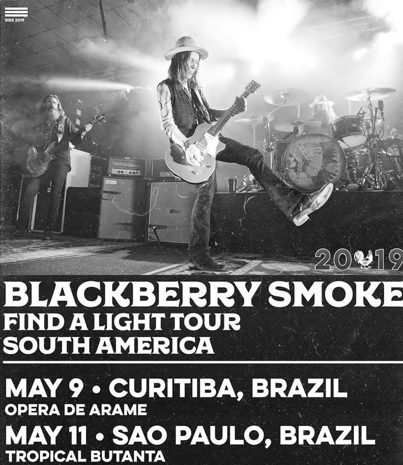 Roqueiros da Blackberry Smoke vêm pela 1ª vez ao Brasil – Vírgula