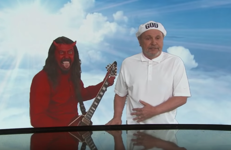 Dave Grohl aparece como diabo em programa de TV