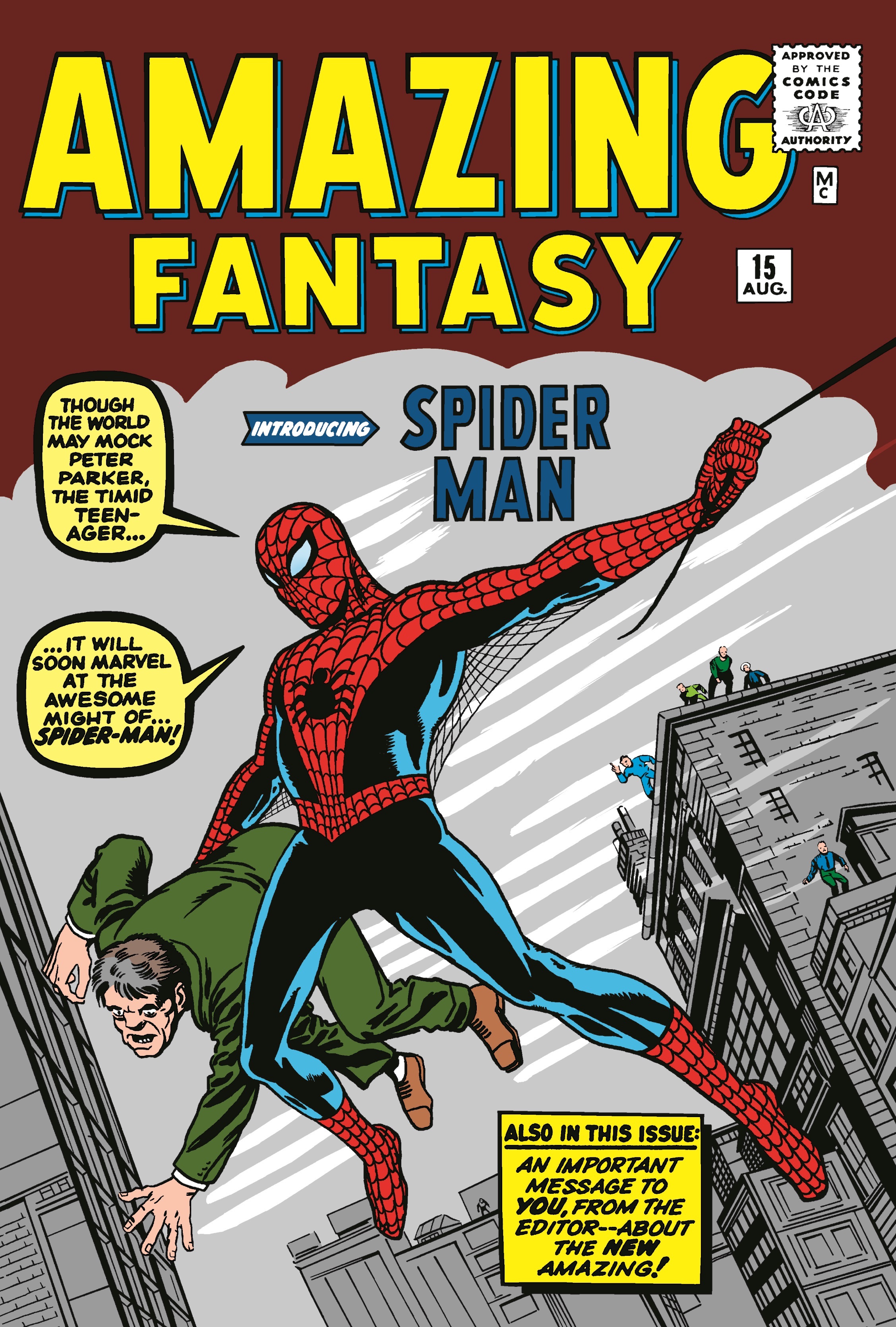 Livro com primeiras histórias do Homem-Aranha será lançado em janeiro