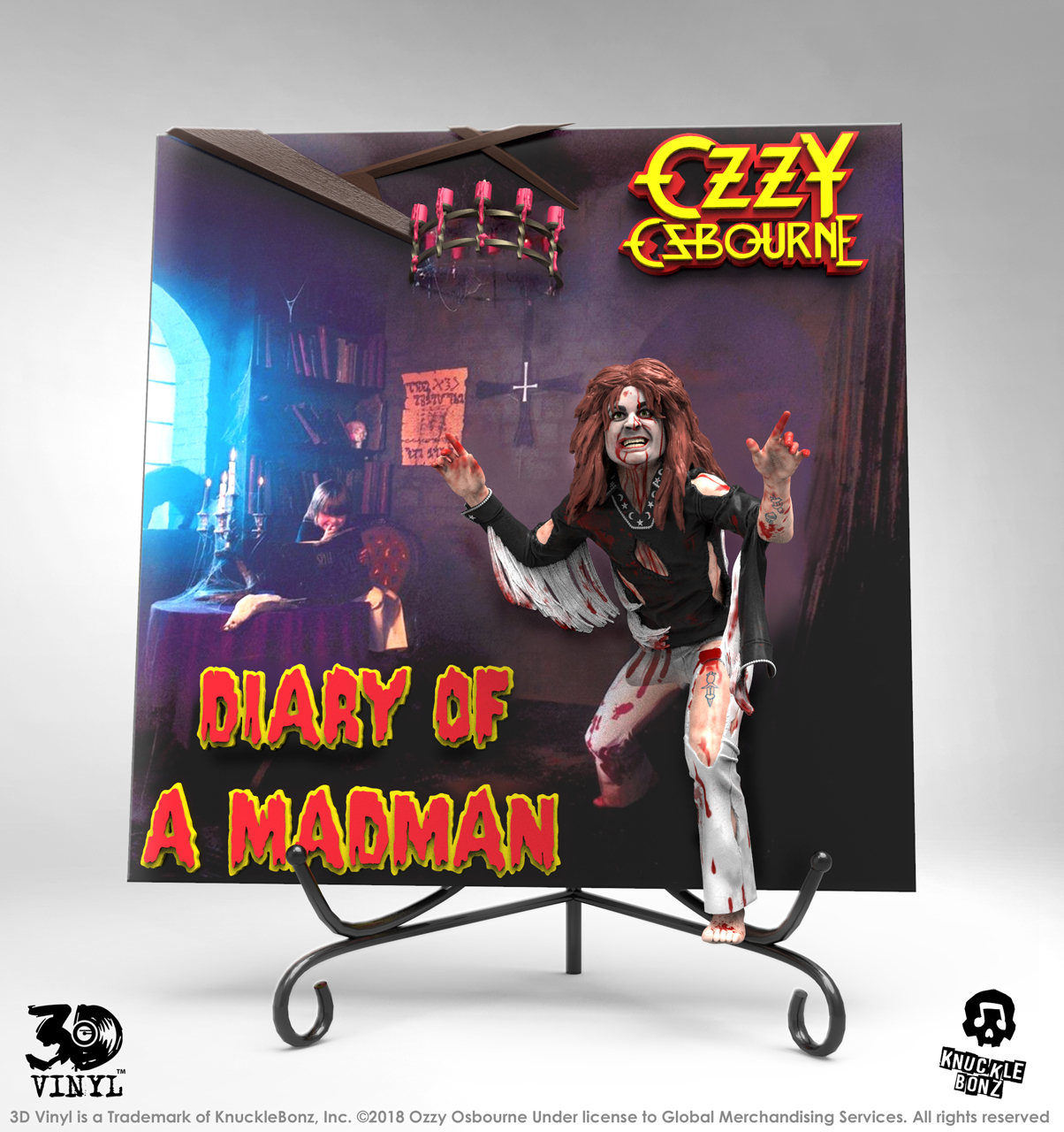 Ozzy Osbourne: Capa de ‘Diary Of A Madman’ será lançada como estatueta em versão 3D