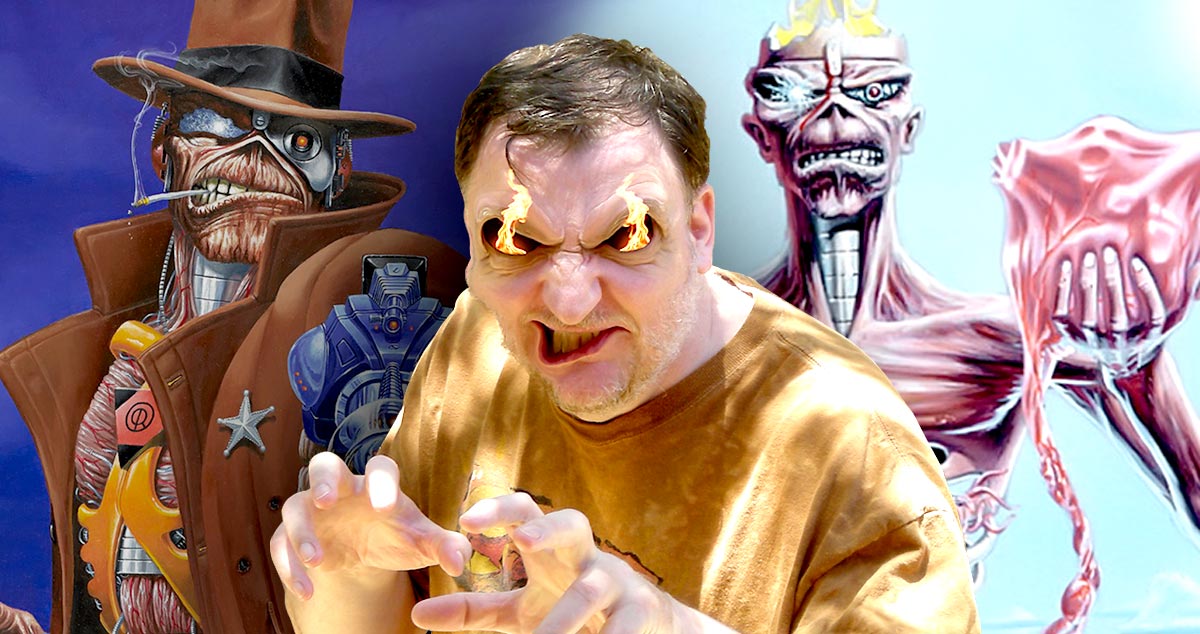 Derek Riggs, criador do mascote Eddie do Iron Maiden, vem ao Brasil na Horror Expo