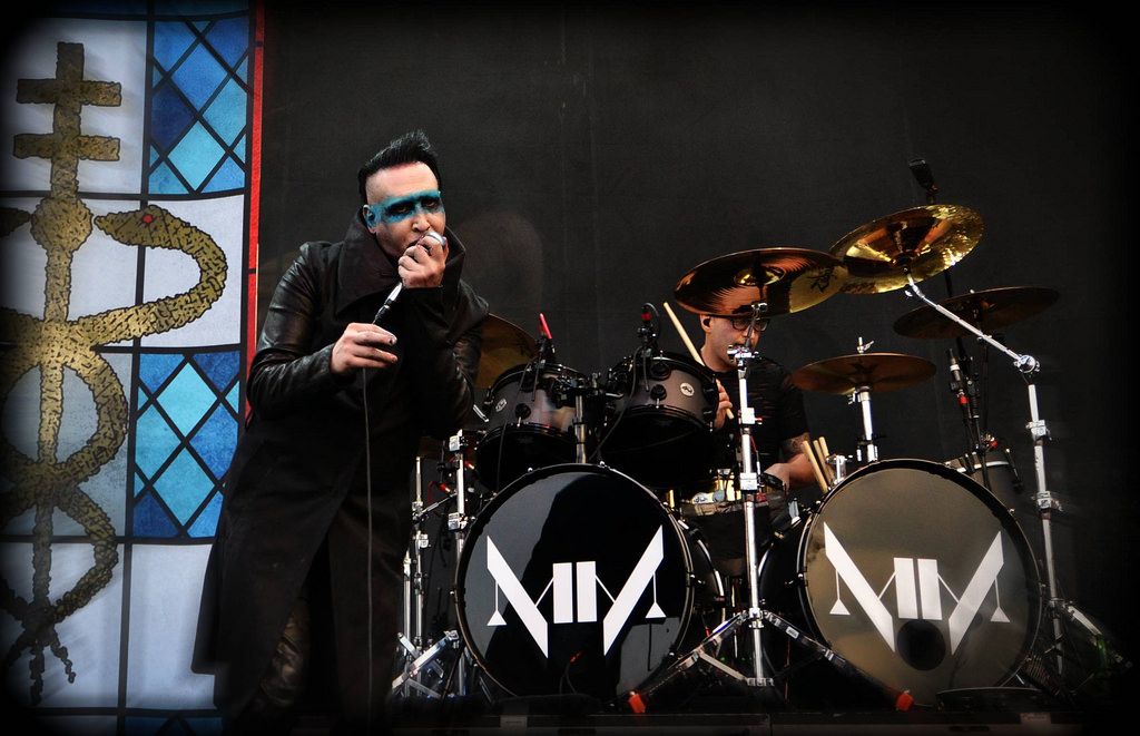 Baterista deixa banda de Marilyn Manson após cinco anos
