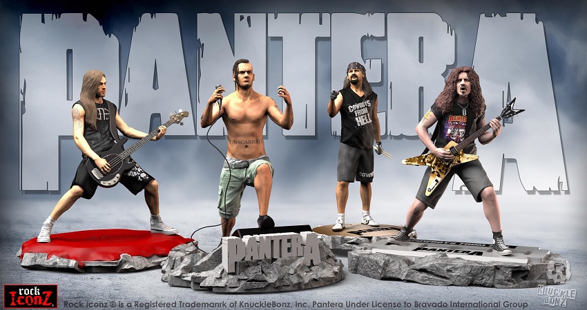 Pantera ganha estátuas de membros da fase de ‘Cowboys From Hell’