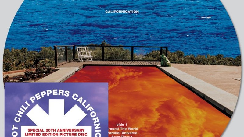 Red Hot Chili Peppers anuncia edição especial de 20 anos de ‘Californication’