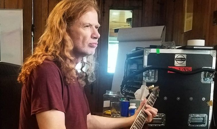 Dave Mustaine já está de volta ao estúdio trabalhando em novo álbum do Megadeth