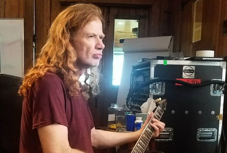 Dave Mustaine já está de volta ao estúdio trabalhando em novo álbum do Megadeth