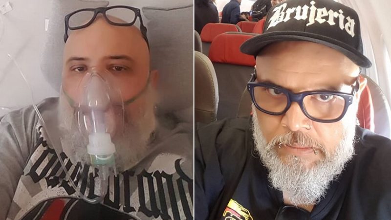 João Gordo tem alta do hospital após ser internado na UTI com pneumonia