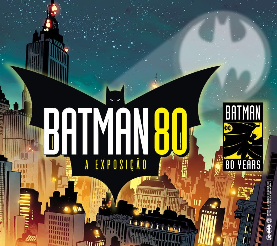 ‘Batman 80 – A exposição’ chega ao Memorial da América Latina em SP dia 05 de setembro