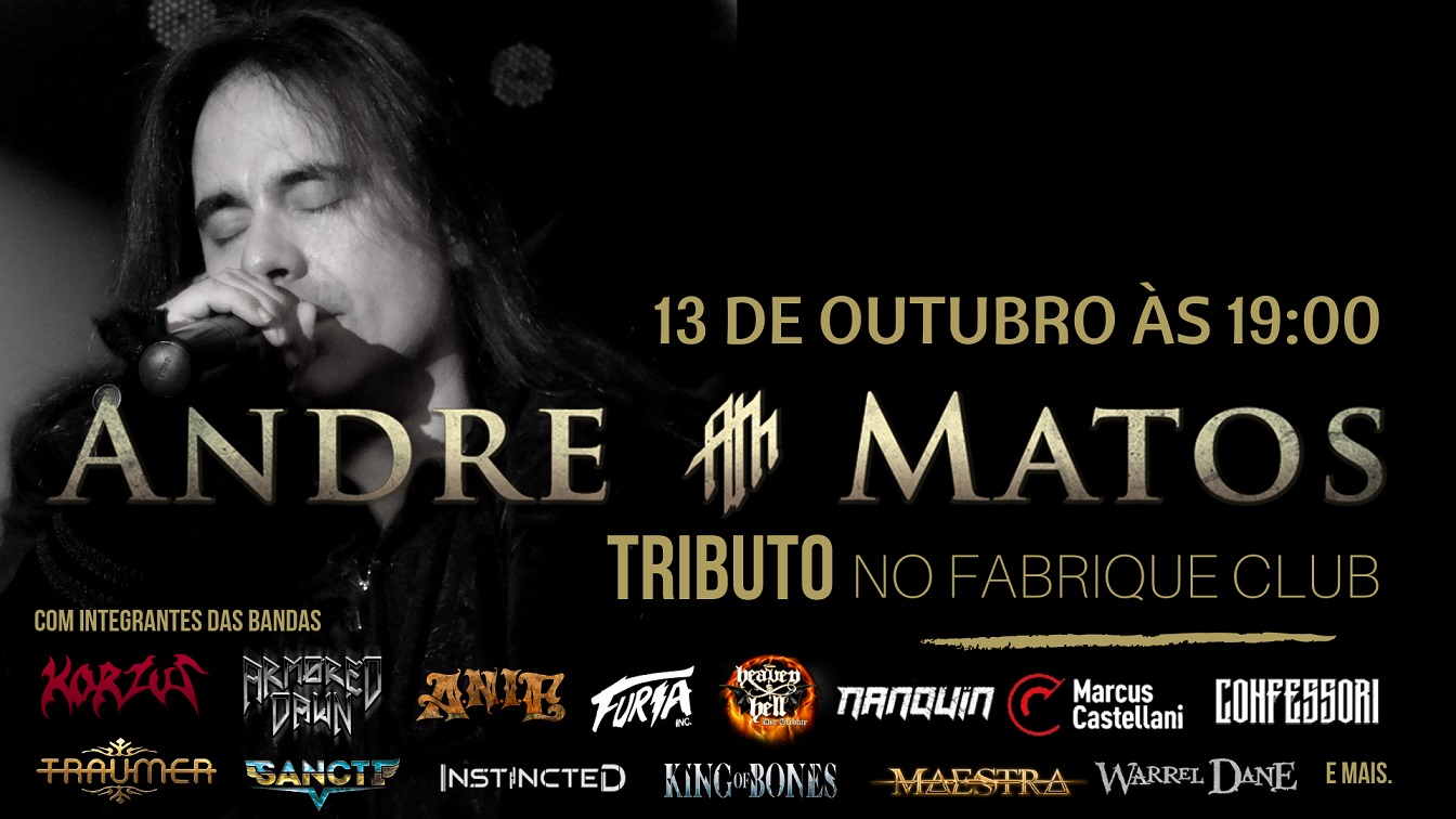 Andre Matos: time de peso se reúne em outubro para tributo em SP