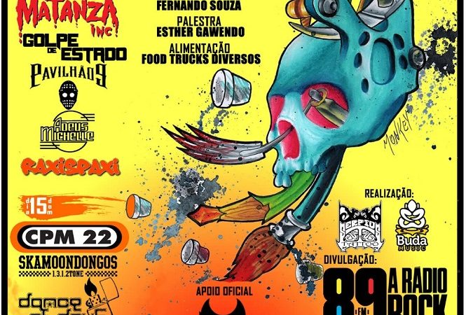 CPM 22, Matanza inc e Pavilhao 9 tocam no Osasco Tattoo Festival 2019