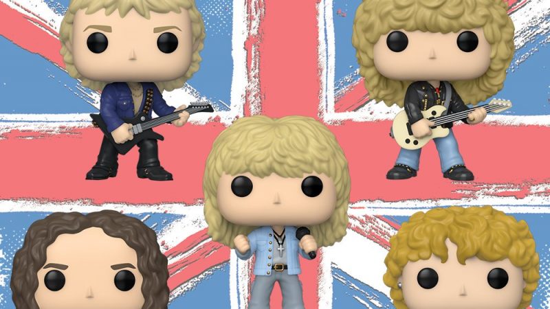 Funko anuncia série de bonecos do Def Leppard