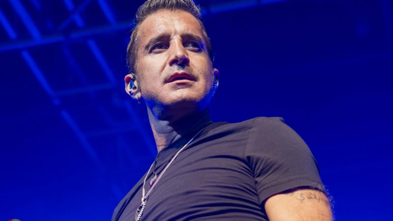 Fotos: Scott Stapp (Creed) na Audio