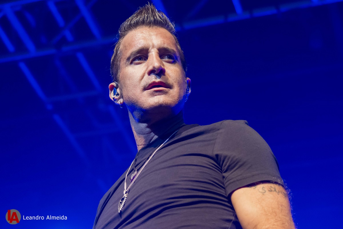 Fotos: Scott Stapp (Creed) na Audio