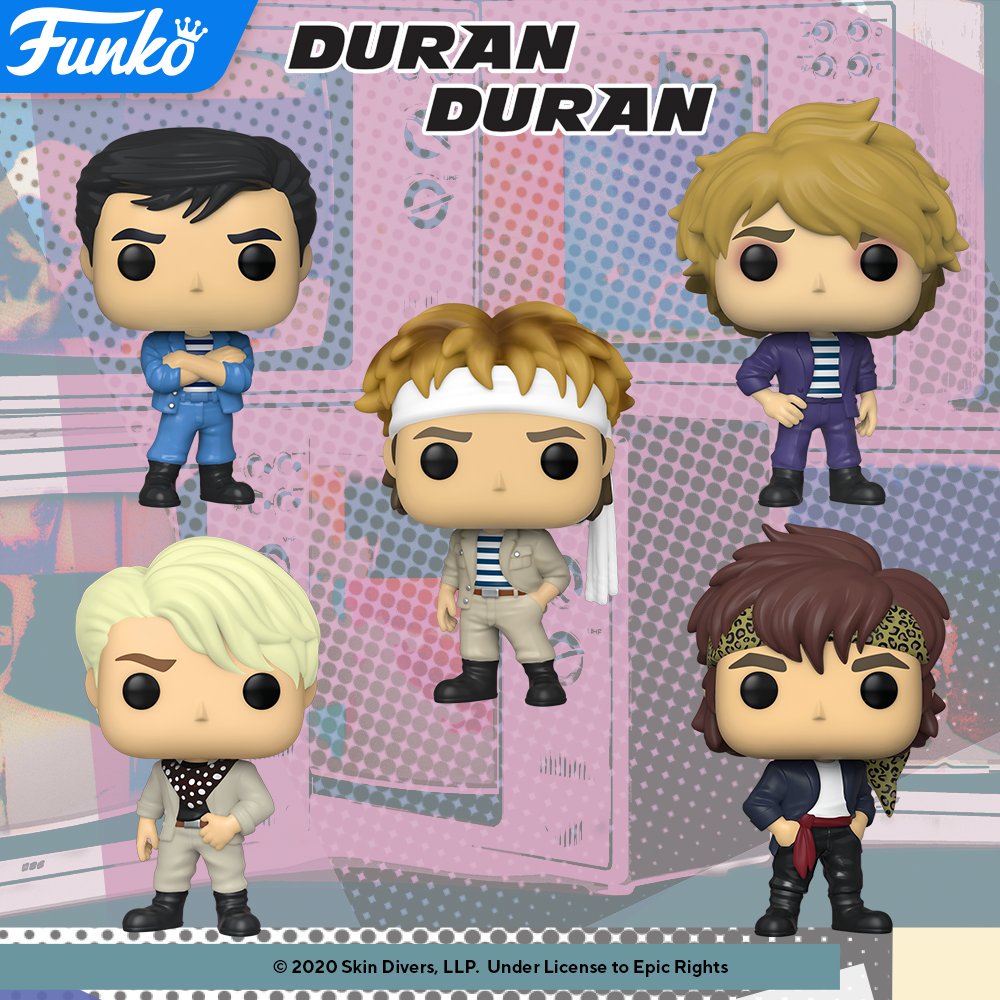 Duran Duran ganha série de bonecos Funko