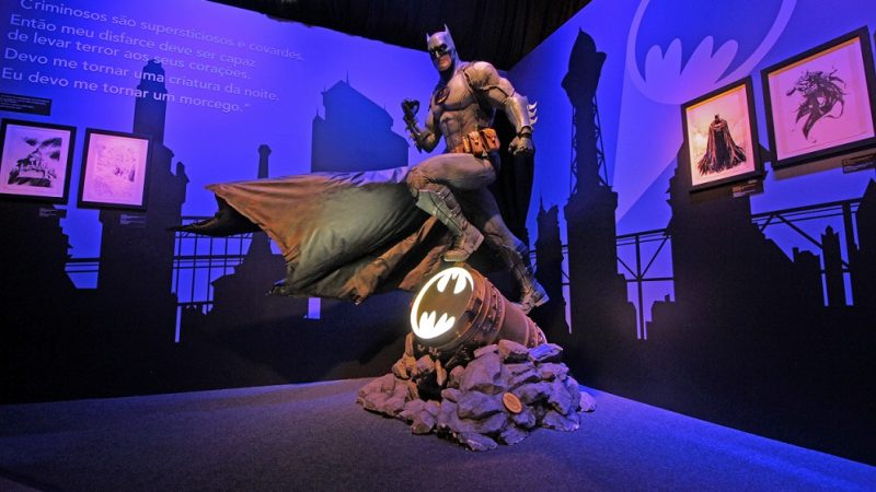 Batman 80 – A exposição no Memorial da América Latina tem promoção de ingressos