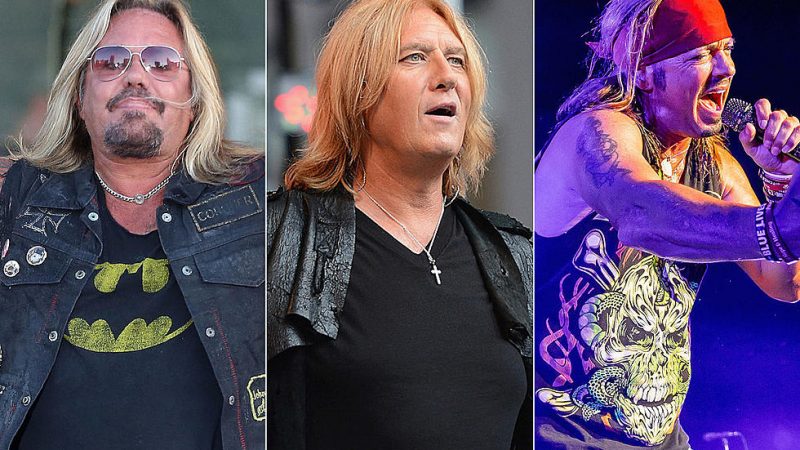 Mötley Crüe anuncia turnê de reunião com Poison, Def Leppard e Joan Jett & The Blackhearts