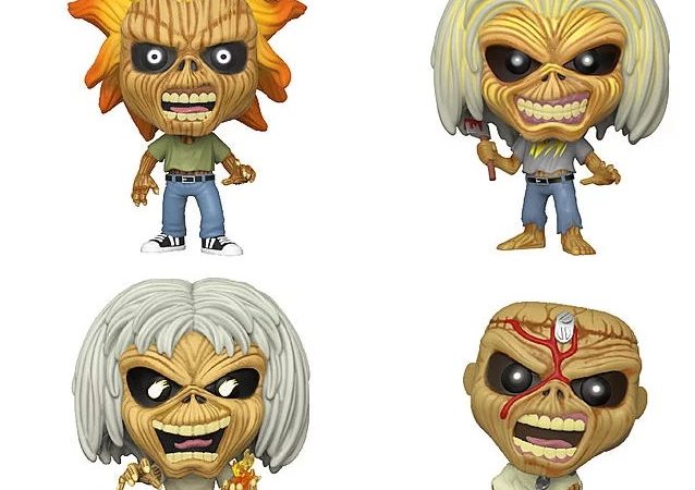 Funko anuncia parceria com Iron Maiden para série de bonecos