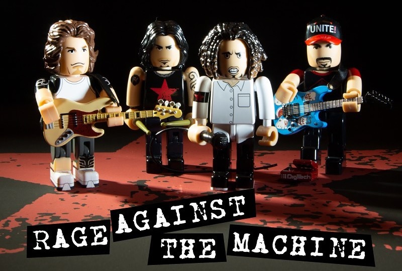 Rage Against The Machine ganha figuras colecionáveis