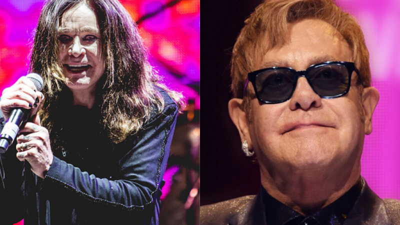 Ozzy Osbourne divulga faixa com participações de Elton John e Slash; ouça