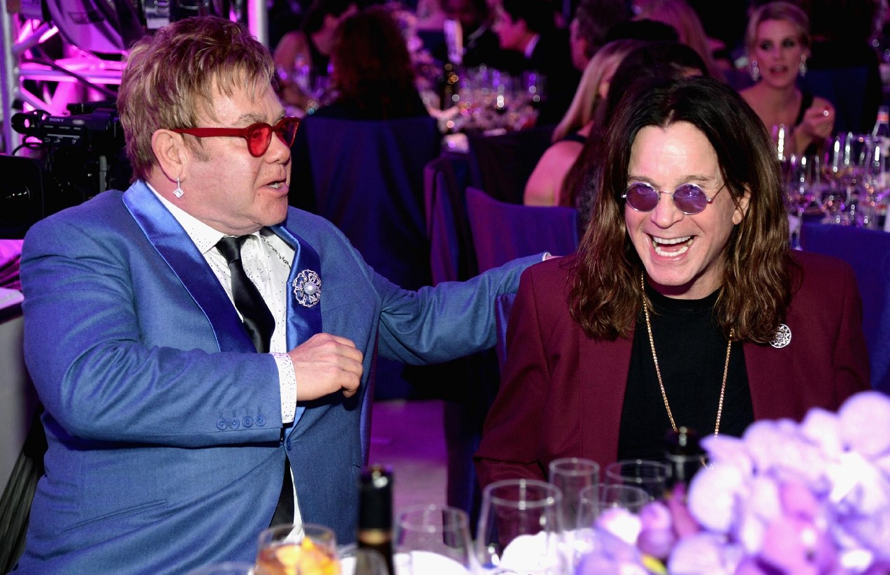 Ozzy Osbourne e Elton John trabalham em nova música