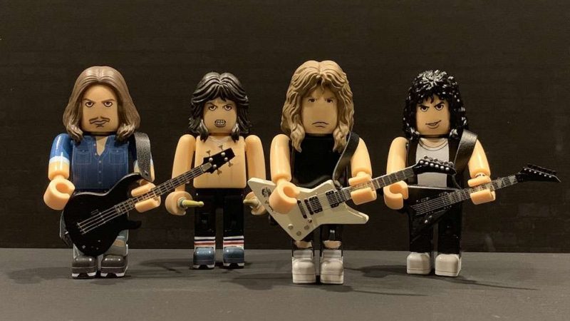 Metallica ganha figuras colecionáveis da fase de ‘Master Of Puppets’